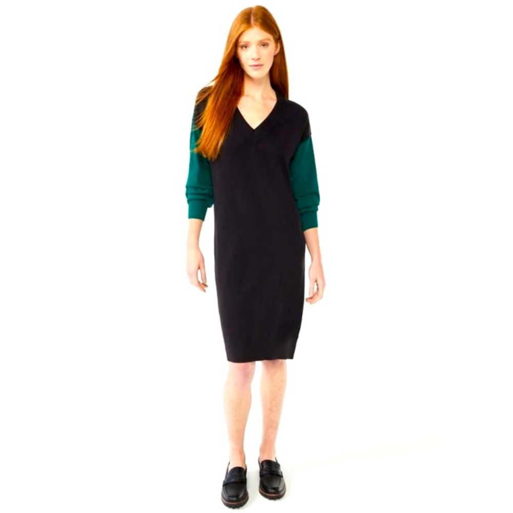 Free Assembly Colorblock Sweater Dress NWT